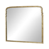 Loire Mantel Mirror in Antiqued Gold Leaf from Four Hands - Luna Furniture