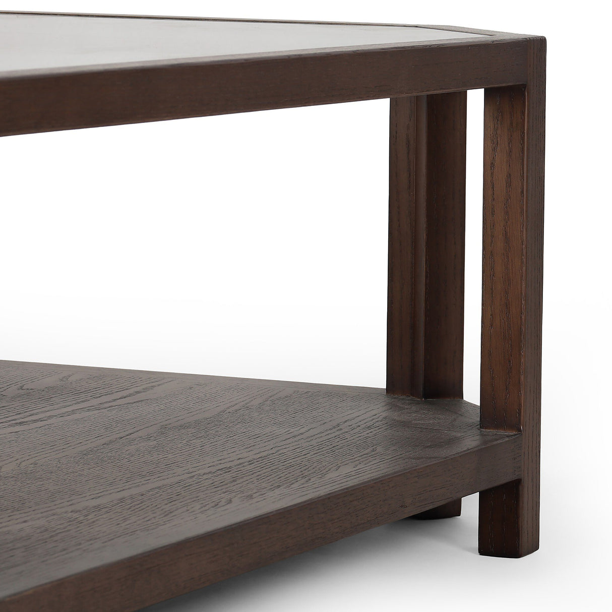 Jenzen Coffee Table in Tempered Glass from Four Hands - Luna Furniture