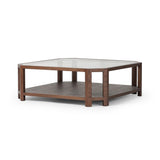 Jenzen Coffee Table in Tempered Glass from Four Hands - Luna Furniture