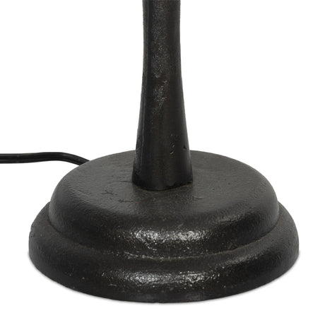 Isabeau Table Lamp in Black Cast Iron from Four Hands - Luna Furniture