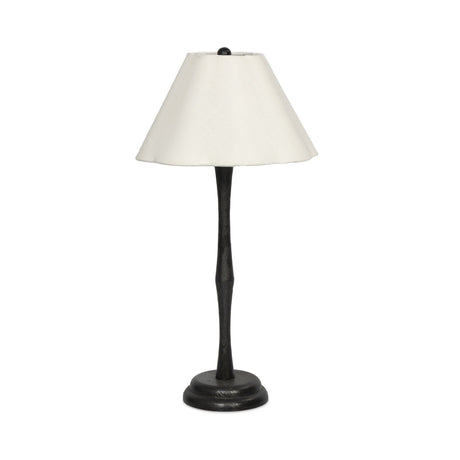 Isabeau Table Lamp in Black Cast Iron from Four Hands - Luna Furniture