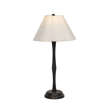 Isabeau Table Lamp in Black Cast Iron from Four Hands - Luna Furniture