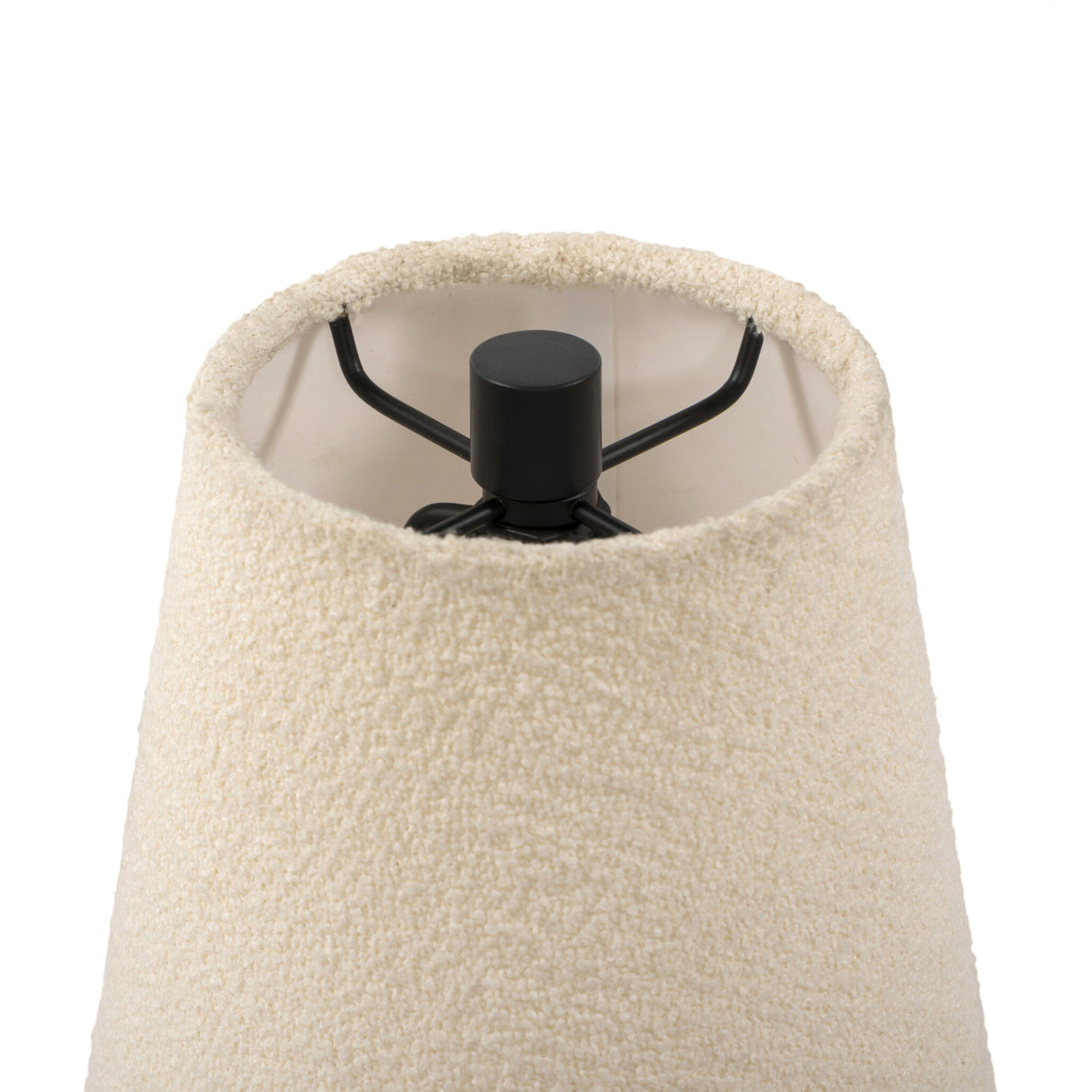 Selby Table Lamp in Black Wrought Iron from Four Hands - Luna Furniture