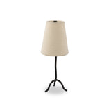 Selby Table Lamp in Black Wrought Iron from Four Hands - Luna Furniture