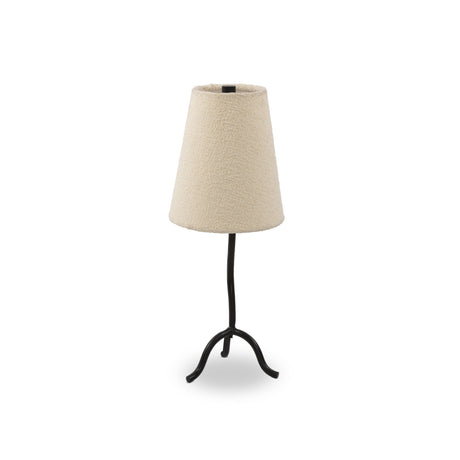 Selby Table Lamp in Black Wrought Iron from Four Hands - Luna Furniture