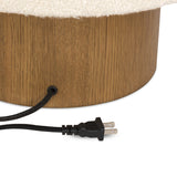 Kenoa Table Lamp in Light Smoked Oak Veneer from Four Hands - Luna Furniture