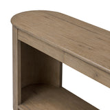 Farrow Console Table in Drifted Oak Veneer from Four Hands - Luna Furniture