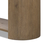 Farrow Console Table in Drifted Oak Veneer from Four Hands - Luna Furniture