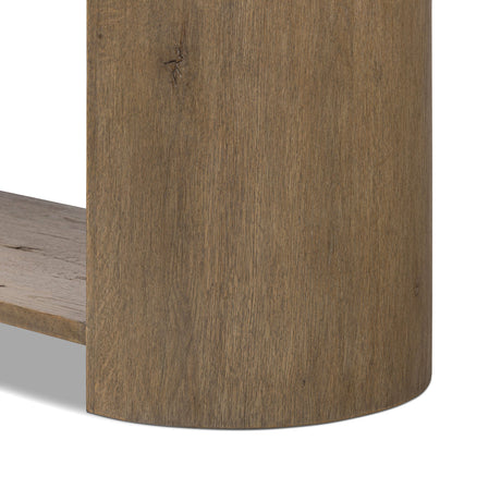 Farrow Console Table in Drifted Oak Veneer from Four Hands - Luna Furniture