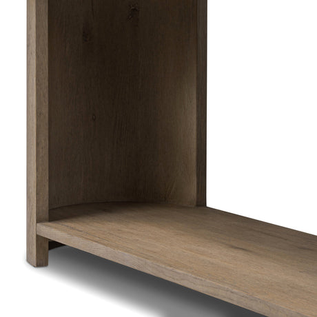 Farrow Console Table in Drifted Oak Veneer from Four Hands - Luna Furniture
