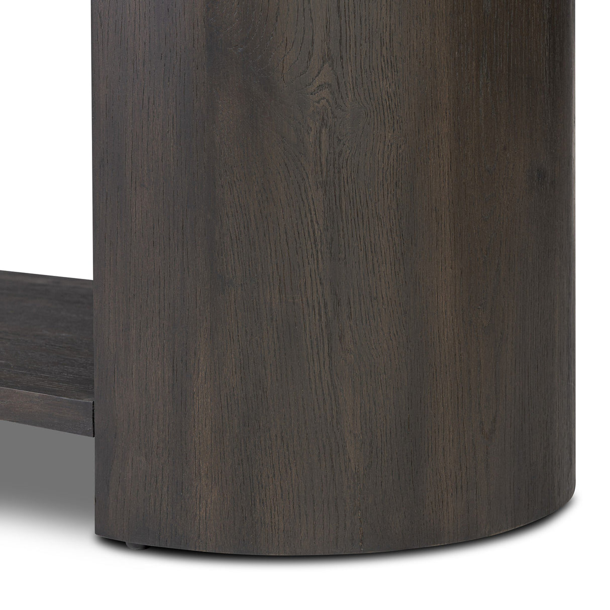 Farrow Console Table in Smoked Black Veneer from Four Hands - Luna Furniture