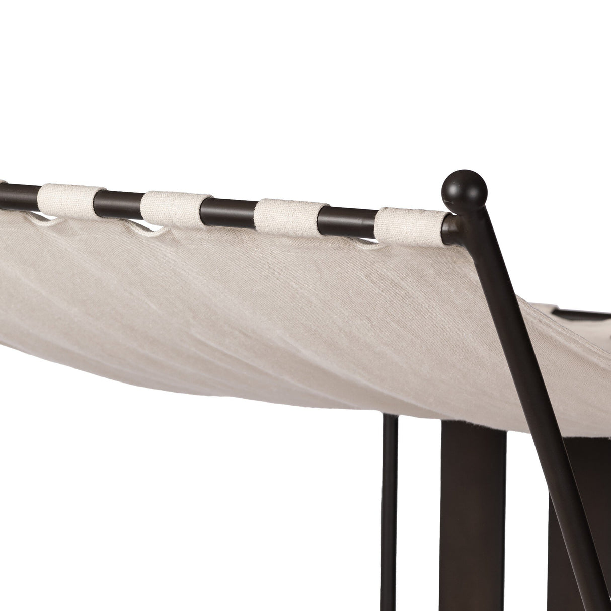 Tally Adjustable Outdoor Chaise in Bombay Flax from Four Hands - Luna Furniture