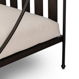 Tally Adjustable Outdoor Chaise in Bombay Flax from Four Hands - Luna Furniture