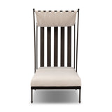 Tally Adjustable Outdoor Chaise in Bombay Flax from Four Hands - Luna Furniture