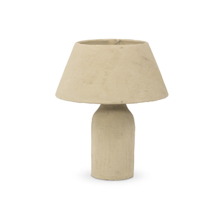 Sagredo Table Lamp in Light Paper Mache from Four Hands - Luna Furniture
