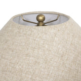 Sol Table Lamp in Natural Terracotta from Four Hands - Luna Furniture