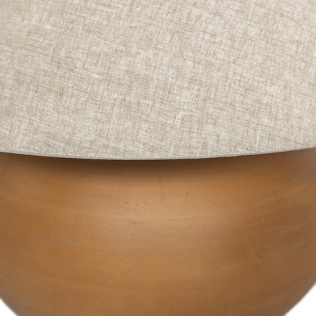 Sol Table Lamp in Natural Terracotta from Four Hands - Luna Furniture