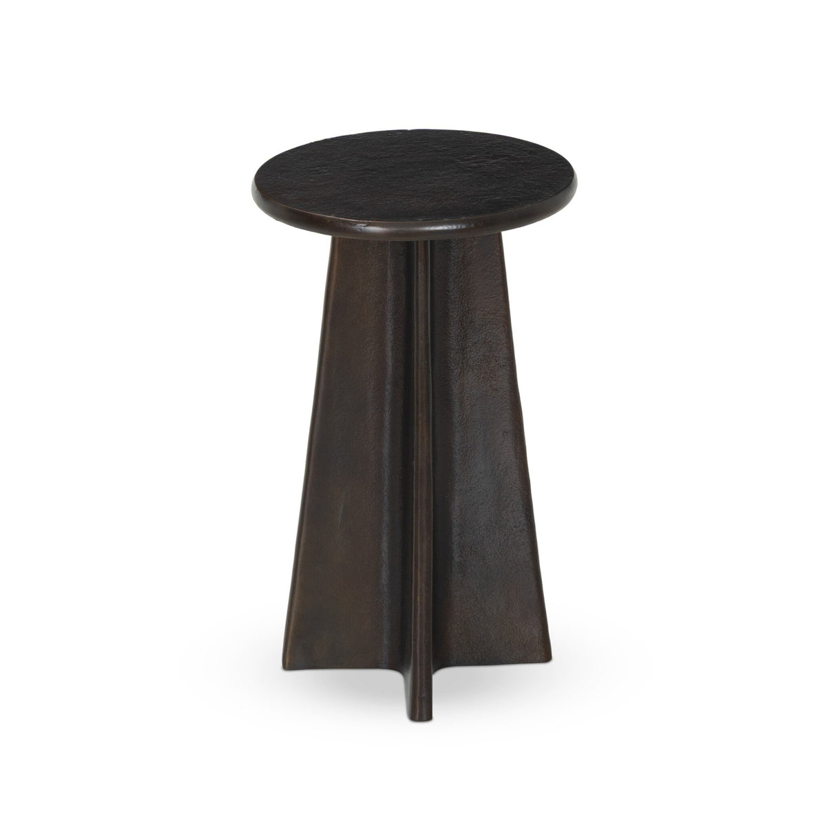 Remo End Table in Antique Rust from Four Hands - Luna Furniture