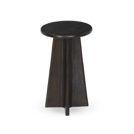 Remo End Table in Antique Rust from Four Hands - Luna Furniture