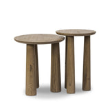 Cooper Nesting End Tables in Drifted Oak from Four Hands - Luna Furniture