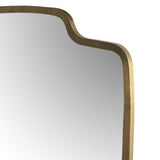 Vault Mirror in Antique Brass Iron from Four Hands - Luna Furniture