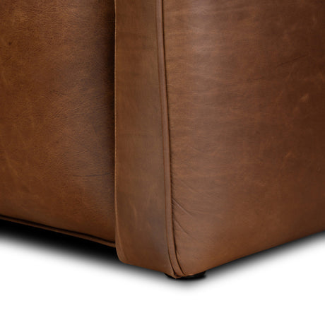 Kenlee Power Recliner 5Pc Sectional in Raleigh Cigar from Four Hands - Luna Furniture