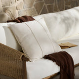 Calvin Outdoor Pillow in Bombay Flax from Four Hands - Luna Furniture