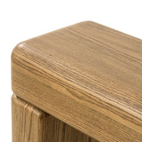 Eva Console Table in Drifted Oak Veneer from Four Hands - Luna Furniture