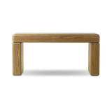 Eva Console Table in Drifted Oak Veneer from Four Hands - Luna Furniture
