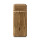 Eva Console Table in Drifted Oak Veneer from Four Hands - Luna Furniture