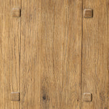 Zeno End Table in Distressed Blonde Oak Veneer from Four Hands - Luna Furniture