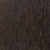 Zeno End Table in Smoked Black Resawn Oak from Four Hands - Luna Furniture