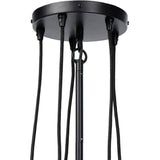 Webster Chandelier in Jet Black from Four Hands - Luna Furniture