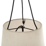 Piama Pendant in Jet Black from Four Hands - Luna Furniture