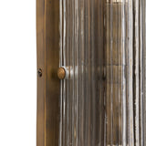 Kenji Sconce in Clear Reeded Glass from Four Hands - Luna Furniture