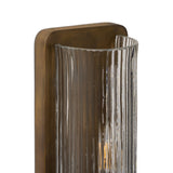 Kenji Sconce in Clear Reeded Glass from Four Hands - Luna Furniture