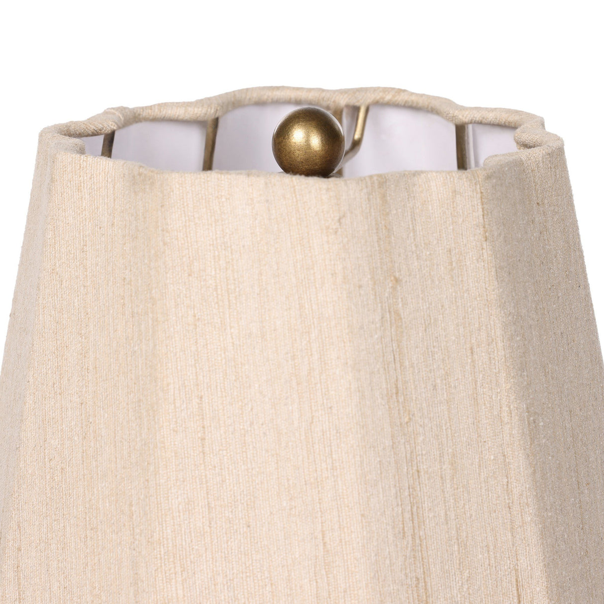 Posie Table Lamp in Tan Speckled Ceramic from Four Hands - Luna Furniture