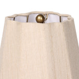 Posie Table Lamp in Tan Speckled Ceramic from Four Hands - Luna Furniture