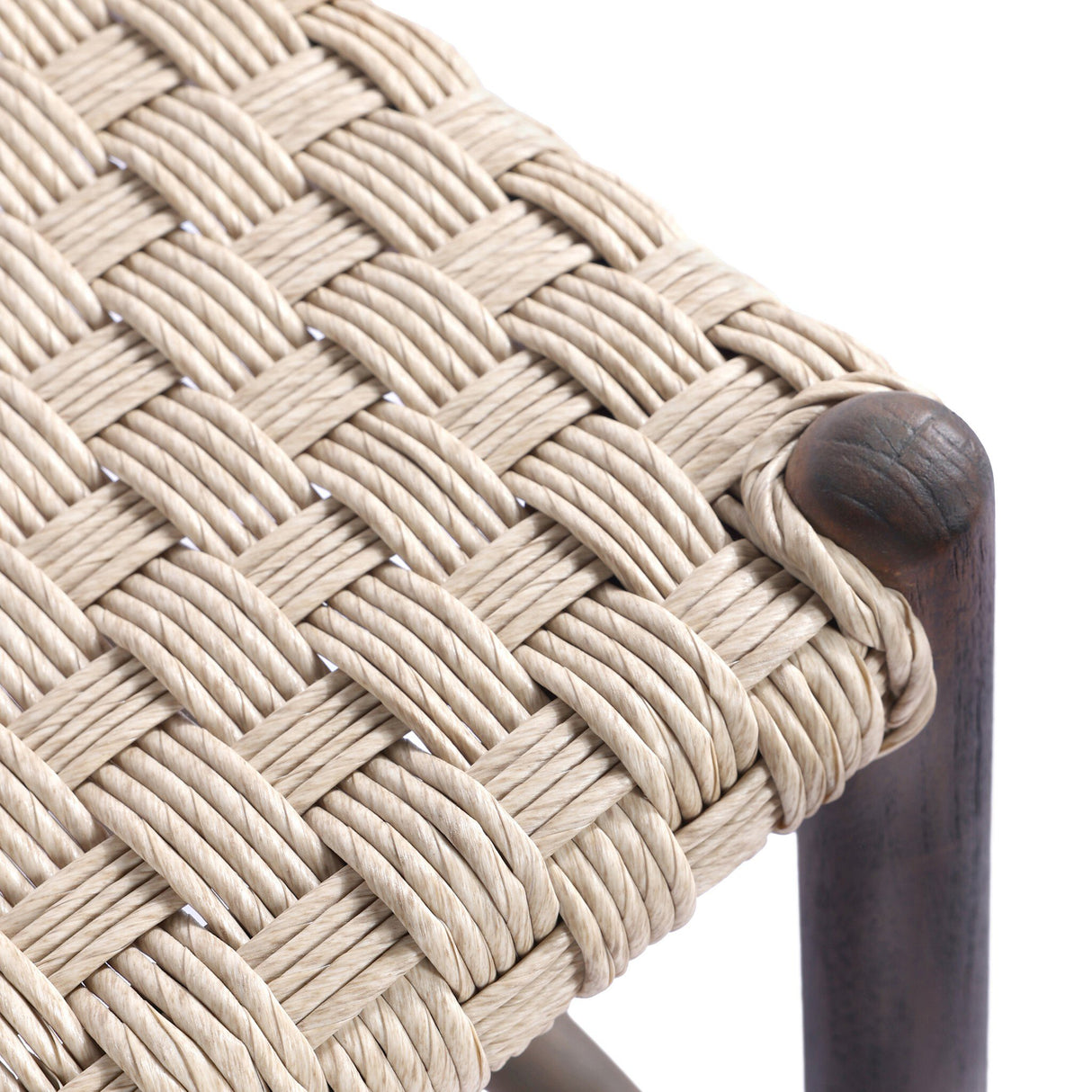 Savio Outdoor Bar + Counter Stool in Vintage White from Four Hands - Luna Furniture