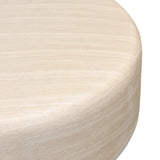 Venetia Outdoor Coffee Table in Sand Striae from Four Hands - Luna Furniture