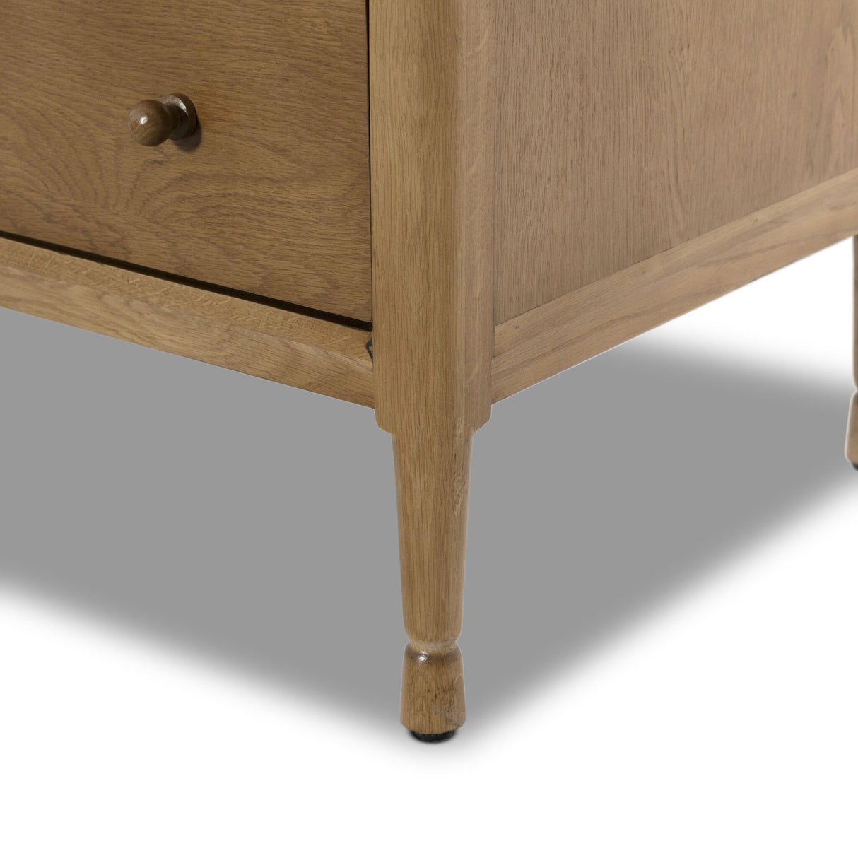 Franny 6 Drawer Dresser in Saddle Brown Veneer from Four Hands - Luna Furniture