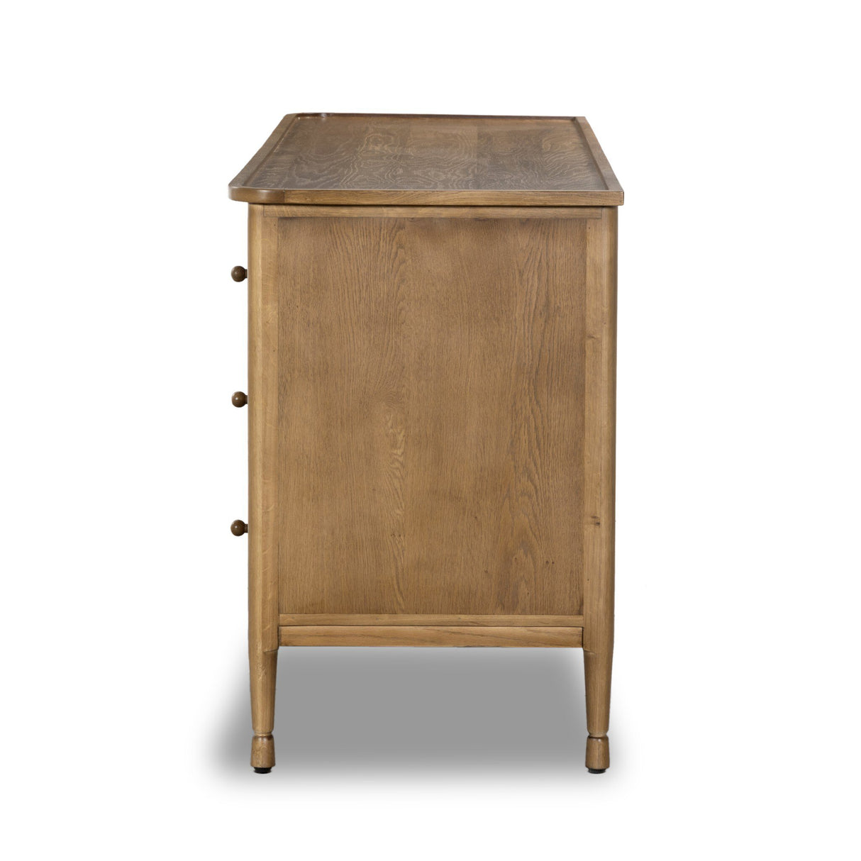 Franny 6 Drawer Dresser in Saddle Brown Veneer from Four Hands - Luna Furniture
