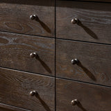 Franny 6 Drawer Dresser in Espresso Oak Veneer from Four Hands - Luna Furniture