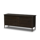 Franny 6 Drawer Dresser in Espresso Oak Veneer from Four Hands - Luna Furniture