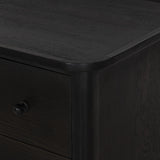 Franny 3 Drawer Chest in Espresso Oak Veneer from Four Hands - Luna Furniture