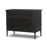 Franny 3 Drawer Chest in Espresso Oak Veneer from Four Hands - Luna Furniture