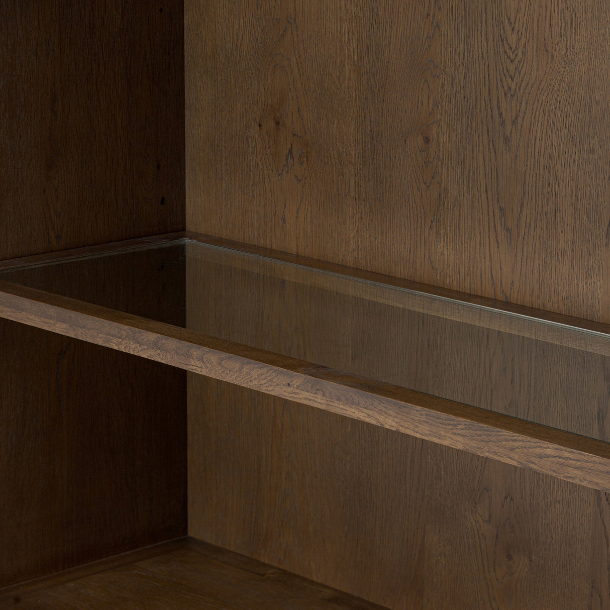 Sussex Wide Cabinet in Smoked Black from Four Hands - Luna Furniture