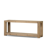 Emmer Console Table in Aged Smoked Oak from Four Hands - Luna Furniture