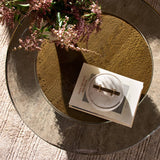 Shira Coffee Table in Clear Cast Glass from Four Hands - Luna Furniture