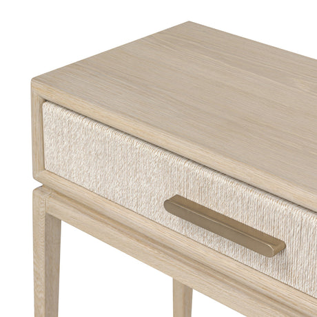 Rosenell Console Table - 60" in Natural Oak Solid from Four Hands - Luna Furniture